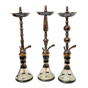 Two Levels Black Famie Brass