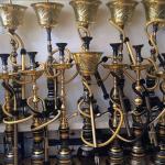 Two Levels Oxidized Gold Chillers