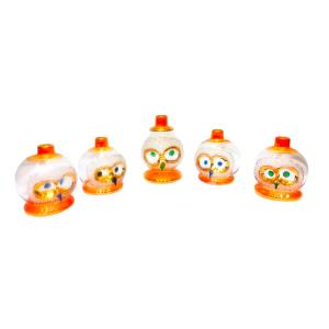 Bambino Glass Owl Orange Varities - GLS004