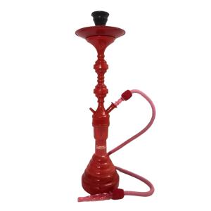 Metal Double Saucer Red