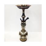 Mini Cleo Oxide & hand painted Arabian Vase - SBR180