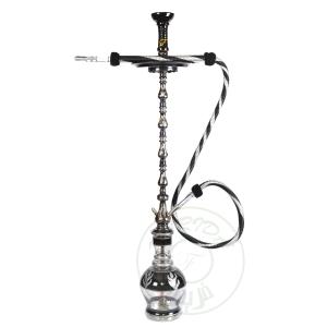 Oxidized Silver Plated Jumbo Leaf Vase - Arabian - SBR112