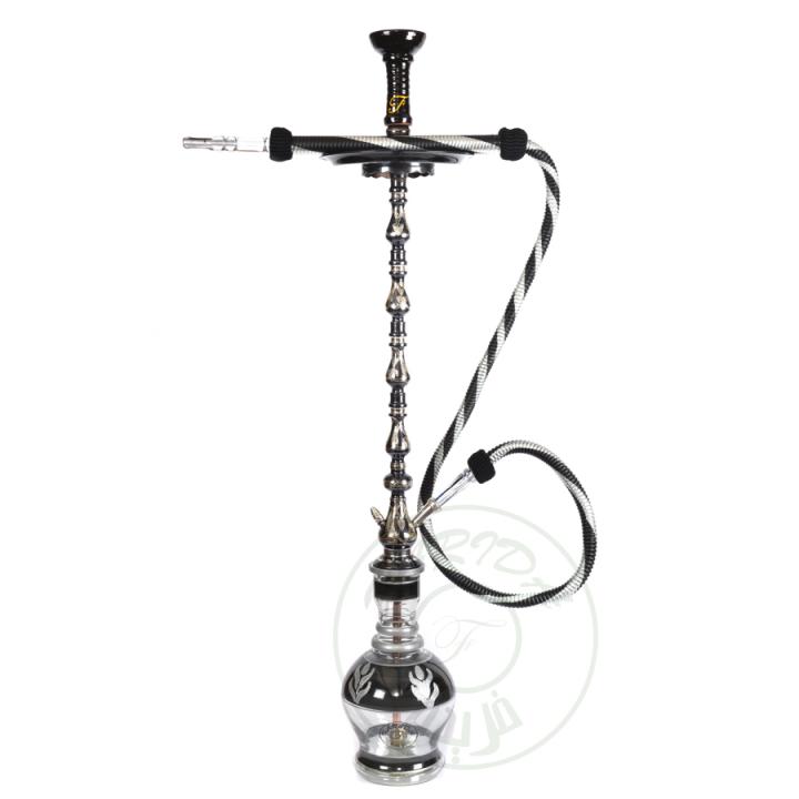 Oxidized Silver Plated Jumbo Leaf Vase - Arabian - SBR112