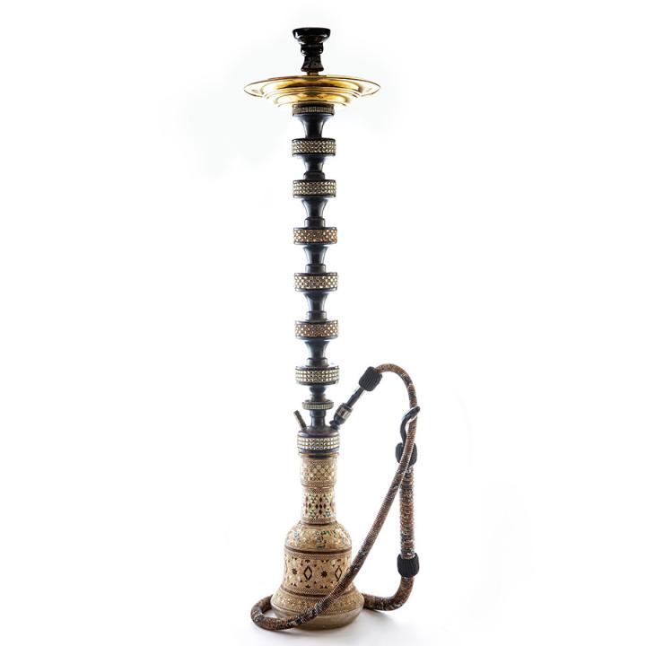 Limited Edition Giant Diamante Wooden Hookah